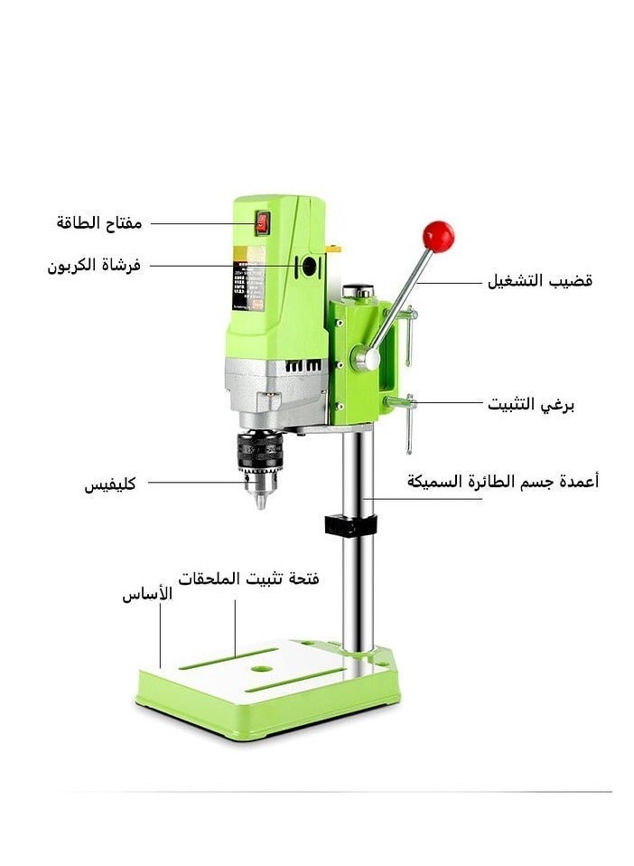 Bench Drill Stand 710W Mini Electric Bench Drilling Machine Drill Chuck 1-13mm - Image 3